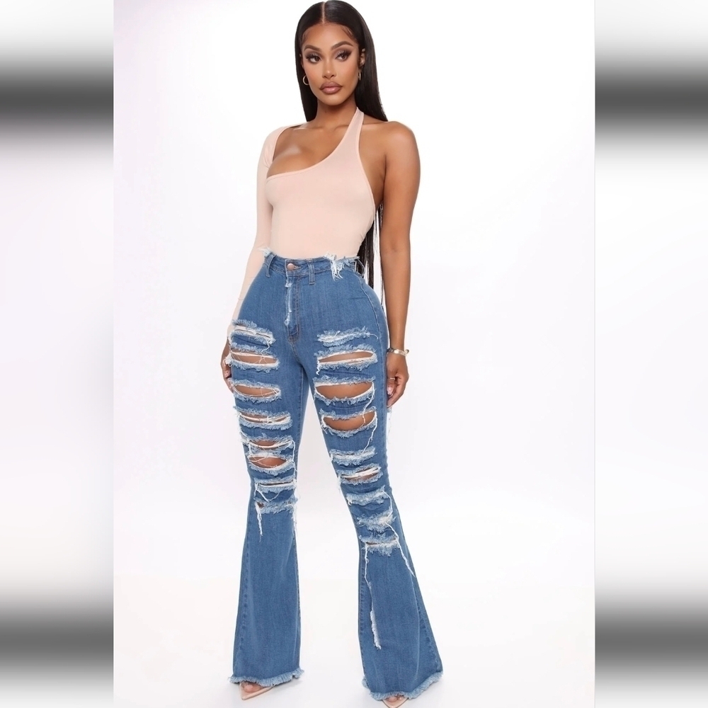 Fashion Nova - Arms Around Me Bodysuit- W Sz Small - Picture 5 of 8